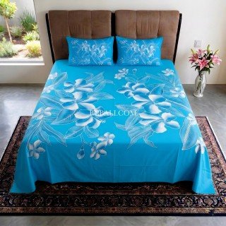 Hot Sale Rayon bedsheet Hand Painted 2026